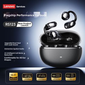 Lenovo | Wireless Sports Noise Cancelling Ear Hook Bluetooth Headphones