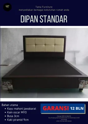 Dipan kasur ukuran 160x200