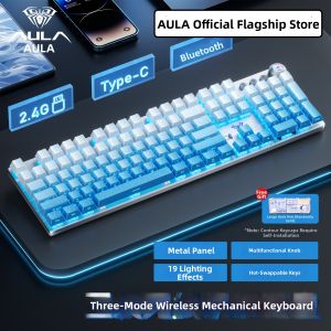 AULA | Wireless Multi-Mode Mechanical Keyboard 108 keys