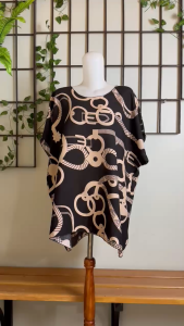 MUAT 80-100KG!!!! Baju Bali Tie Dye Blouse SUPER JUMBO LD 140 FIT TO XXXXL SJ/R REAL PICT