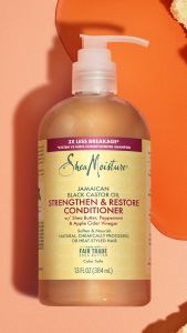 SheaMoisture Jamaican Black Castor Oil Strengthen & Restore Conditioner For Nourish Strengthen Damaged Hair (384ml)