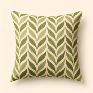 52TOYS | Vỏ Gối In Hoa Văn Thực Vật Màu Xanh Lá Cây Sage Green Vỏ Gối Boho Cho Ghế Sofa Phòng Ngủ Hiên Nhà - Vỏ Gối Polyester