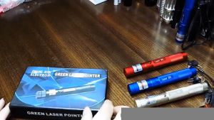 【delivery today】Laser Pen Tactical Green Laser Pen High Power Pen Laser Flashlight Laser Pen Adjustable Focus Remote Hunting Accessories High Performance Green Laser Pen Flashlight Rechargeable Battery Office Outdoor Laser Pen