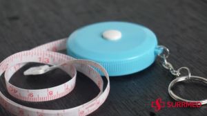 SURRMED Pocket Measuring Tape | Compact Retractable Tape Measure for Medical Fitness and Tailoring