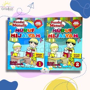BUKU ANAK TK PAUD - PANDAI MENULIS HURUF HIJAIYAH