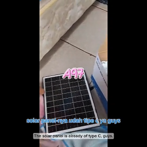 A97 PEREKAM KAMERA CAMERA DVR CAS USB TYPE C TIPE SMART DUA LENSA SOLAR POWER DUAL 2 LAYAR ONLINE OFLINE ORI 100% 4G Bohlam CCTV Camera BONUS KARTU SIM PANEL SURYA MATAHARI INTERNET REKAM LEWAT INTERNET UNIVERSAL ALL OPERATOR BISA PAKAI SD CARD MAX 128GB