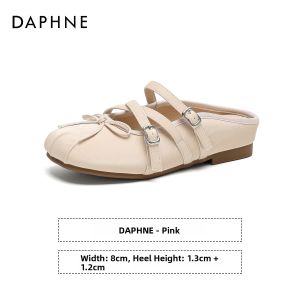 Daphne | Leopard Crystal Mules Slippers