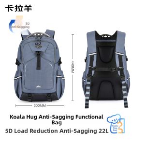 Caran·Y | Womens Large Capacity Water Resistant Load Reducing Backpack