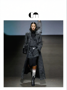 Runway Same Style Tweed Shorts