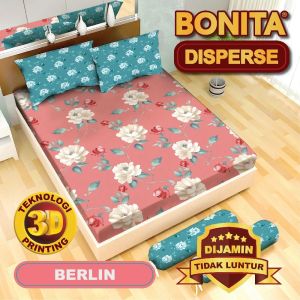 (TERMURAH) SPREI BONITA DISPERSE 160x200 QUEEN SIZE No.2 SEPRAI FLAT NYAMAN HALUS ORIGINAL