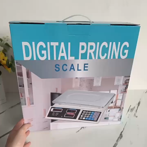 Four Seas เครื่องชั่งน้ำหนักดิจิตอล ใช้ในครัวเรือน โรงงาน แบบคำนวณราคาได้ เครื่องชั่งดิจิตอล ชั่งได้สูงสุด 40Kg