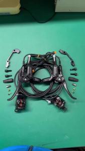 Goodtaste GT03N Left Disc Hydraulic Brake E Bike MTB Electric Scooter Caliper 2300 Oil Pipe Rotor Power Off Bafang 2 Pin 3 Sm2a