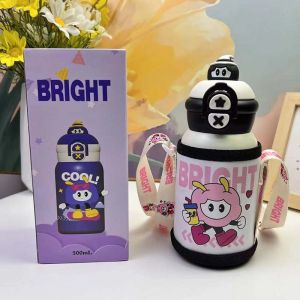 Cốc Nước Giữ Nhiệt Hai Lỗ 316 Bằng Thép Không Gỉ Cho Trẻ Em Cốc Hút Cốc Nước Đi Học Cho Bé Trai Và Bé Gái