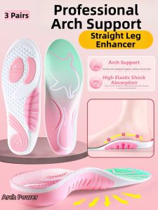 ZHIHAOEN | Arch Support Soft Bottom Shock Absorption Shoe Insoles