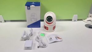 V380pro APP 3-Camera Full-Color Wireless WIFI IP Spherical Camera AI Human Presence Detection Two-Way Audio Home Security Monito