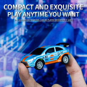 New 1: 64 2.4g Mini Alloy Remote Control Racing Car Pocket Rc Desktop Micro Drift Racing ChildrenS Toy Gift
