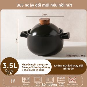 SIYUE | Nồi Đất Chống Nóng Đa Năng