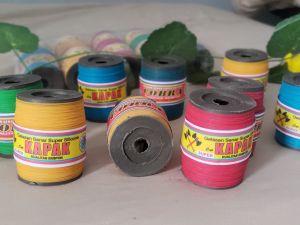 Gelasan Layang Layangan UKURAN SEDANG Senar Super Silicone Merk KAPAK COBRA BLACK CAT JR full Best Performance Premium dari Bandung Barat