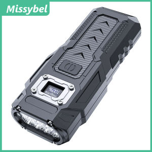 LED high-power Type-C rechargeable flashlight with ultra bright beam distance of 300M multi-functional portable auto repair power bank emergency work light