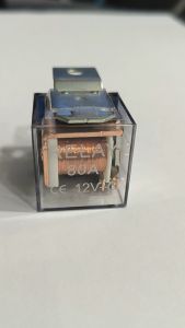 CPA Set 5 Pins Automotive Transparent Relay and Socket 12V 30A (Good Quality)