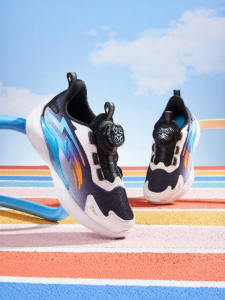 XTEP | Breathable Childrens Running Shoes with Rotating Buckle