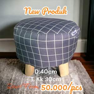 KURSI STOLL MURAH Kaki 10cm