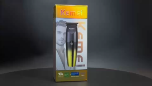 Kemei Km-512 Hair Clipper Splicing Color Designed Stainless Steal Blade Brand Hair Clipper Barber Shop Hair Carving Machine