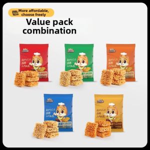 Three Squirrels | Crab Flavor Crispy Noodles 32 Packs
