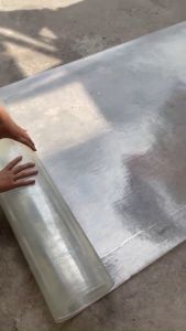 Khổ cao 1m hoặc 1.2m x Dày 8 dem màu Trắng mờ ( chiều dài từ 2m đến 6m) Tôn nhựa phẳng lấy ánh sáng che nắng che mưa