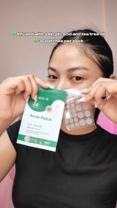 LemonLab Pimple Patch: 36pcs Waterproof Hydrocolloid Acne Patch & Tea Tree Oil + Salicylic Acid