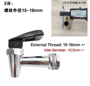 Water Dispenser Tap Replacement Stainless Steel Faucet Spigot 12.5mm Insulated Barrel Water Boiler Heater Kepala Paip Tong Air Sahaja Untuk 11L hingga 58L Water Cooler Dispenser