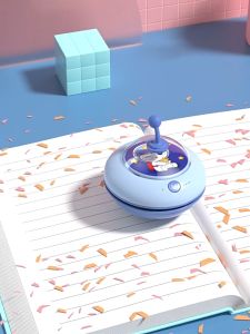 Hàng sẵn Máy Hút Bụi UFO Mini Để Bàn Nhỏ Gọn Tiện Lợi Công Suất Pin 1500mA Sử Dụng Lên Đến 40 ngày