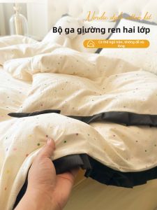Nanjiren | Bộ Đồ Chăn Ga Gối Mới Cao Cấp Đơn Giản Bốn Món