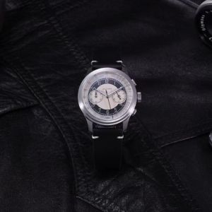 Baltany Watch Chronograph Tuxedo Retro VK64 Quartz Movement 39mm Sapphire Crystal Stainless Steel 5Bar Waterproof Mens Dress Watch