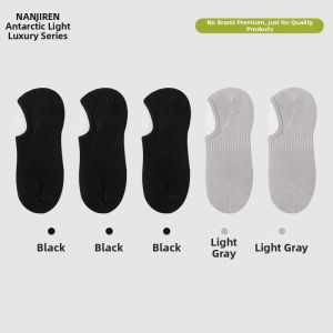 Nanjiren | Mens Deodorant Antibacterial Summer Boat Socks