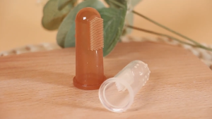 🪥HOMIE Baby Finger Toothbrush with case box / Food Grade Silicone