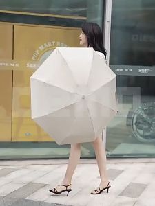 Dù gấp gọn ô gấp gọn mini che nắng mưa chống tia UV kèm hộp hình viên thuốc