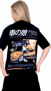 Áo Thun FENIX Car Girl - 100% Cotton Premium