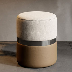 Light Luxury Dresser Stool Bedroom and Household Makeup Stool Coffee Table Stool Footstool Low Stool Simple Modern Manicure round Stool