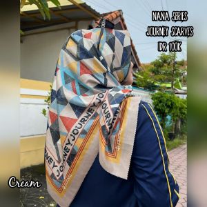 NANA SERIES  BY JOURNEY SCARVES JILBAB SEGIEMPAT JP MOTIF TERBARU