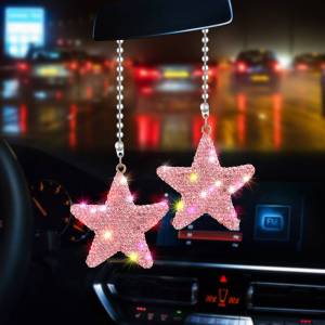 Crystal Star Premium Car Pendant