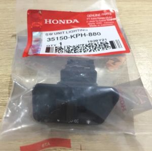 Saklar Lampu Tombol Lampu On Off Honda AHM Karisma Revo Supra X 125 FI Vario CW Soket 5