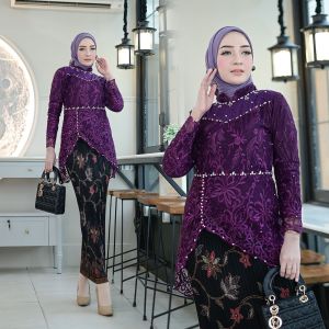 set kebaya mondy free hijab/ kebaya wisuda/ kebaya keodangan/ kebaya pesta