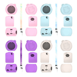 TakaraTomy Punirunes Puni Silicone Camera Shell with Lanyard Soft Protective Cover for Children Camera Accessories