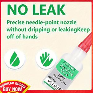 LOOLIFL | Loolifl 50ml Welding Oil-Based Glue High-Strength Universal Strong Adhesive Strong Oil-Based Glue Non-Brittle Universal Repair Glue Shoe Repair Glue Leather Metal Wood Plastic Ceramic Rubber Non-Hardening Non-Brittle Universal Rep...