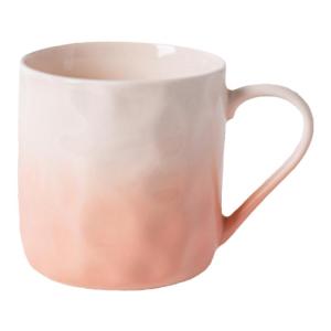 SENGAOPAI | Household Ceramic Cup for Girls and Couples Gradation Color Breakfast Cup