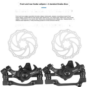 VXM | Brake Disc Brake For E-bikes Mountain Bikes Front Rear Wheels