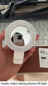 Universal Phone Selfie Rings Light LED Photographic Lighting Photo Lamps Video Light Photography Ringlight Photo for IPhone