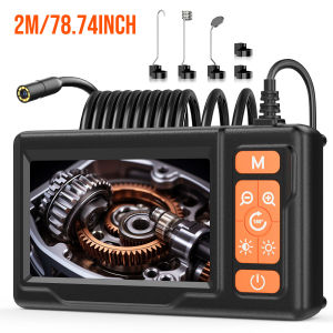 Industrial Endoscope Camera 8mm 1080P HD 4.3 IPS Screen Car Repair/Plumb Sewer Inspection Endoscope Ideal Gift for Men