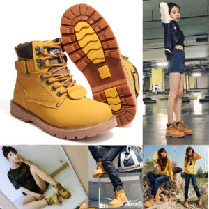 British High-Top Work Shoes Mens Shoes Womens Shoes Genuine Leather Big Head Shoes Boots Outdoor Workwear Boots Lovers Shoes E726me